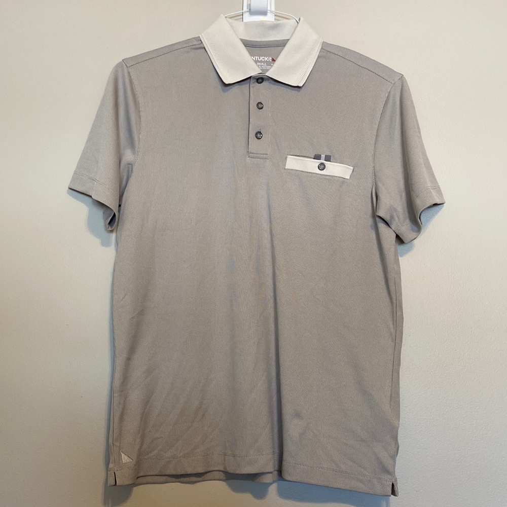 Untuckit Lite Gray Polo